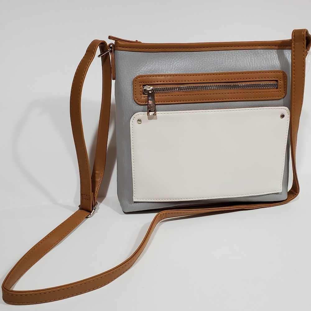 Rosetti Gray Crossbody Purse